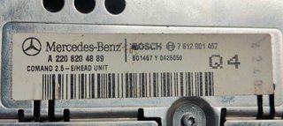 SISTEMA AUDIO / RADIO CD MERCEDES-BENZ CLASE S (W