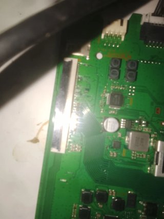 Placa Base TV Samsung con mando a distancia.
