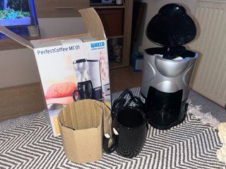 Mini cafetera 12v especial coche/autocaravana