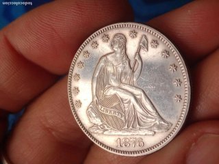Moneda USA Half Dollar Plata 1876 UNC NO OFERTAS