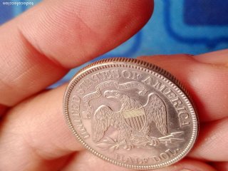 Moneda USA Half Dollar Plata 1876 UNC NO OFERTAS