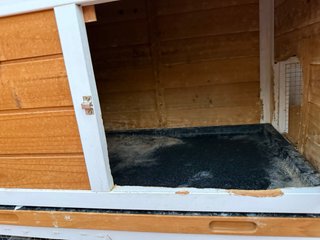 Casita para conejo de madera Pawhut