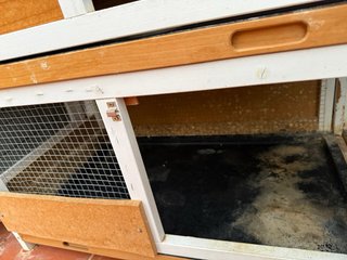 Casita para conejo de madera Pawhut