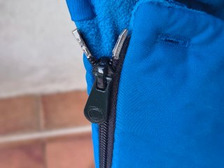 Saco, capota y cubrepies Bugaboo azul