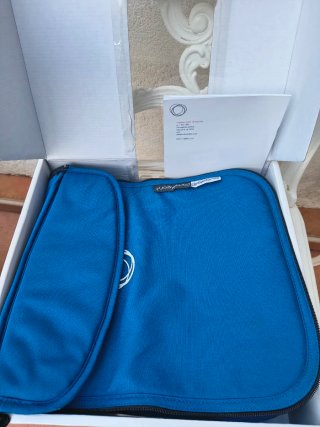 Saco, capota y cubrepies Bugaboo azul