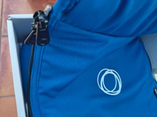 Saco, capota y cubrepies Bugaboo azul