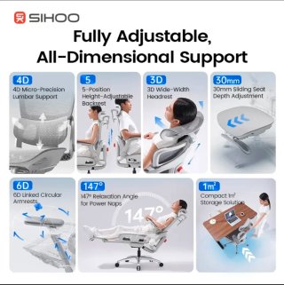 SIHOO Silla Ergonómica B300 Pro