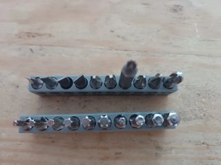 Set de 20 puntas para taladro, destornillador