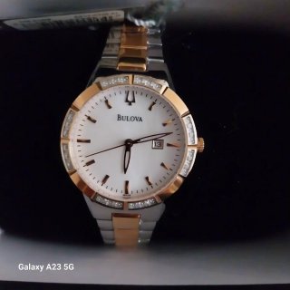 Orologio Bulova donna oro e argento