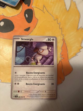 Carta Pokémon Smeargle Básico 80 PS