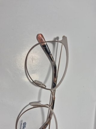 Gafas graduar oro rosa/ beige