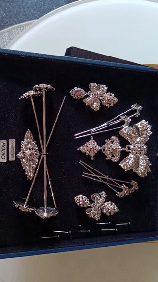 Aderezo Plata Cincelador Bonora Swarovski