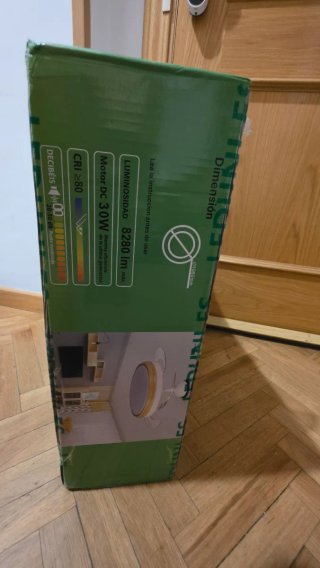 Lámpara Ventilador de Techo