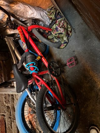 Bmx con rotor y pedales