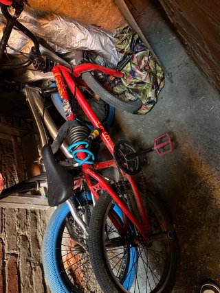 Bmx con rotor y pedales