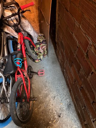 Bmx con rotor y pedales