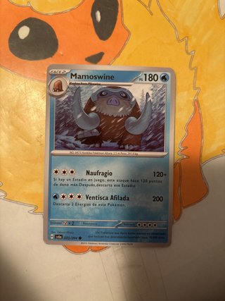 Carta Pokémon Mamoswine 025/094