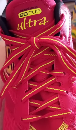 Scarpe Skechers Uomo Rosse Gialle