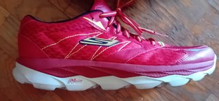 Scarpe Skechers Uomo Rosse Gialle