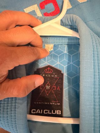 Kimono Jiu Jitsu CAI CLUB Azul Talla 9/10 años