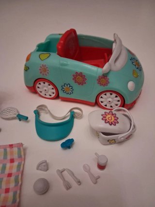 Pinypon Coche /Moto picnic
