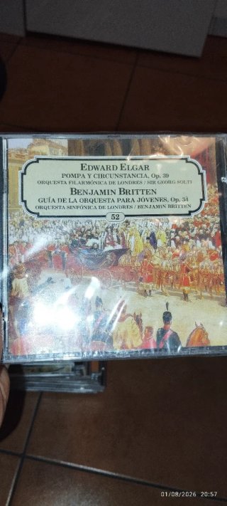 CD Johannes Brahms Sinfonía 1 Furtwängler
