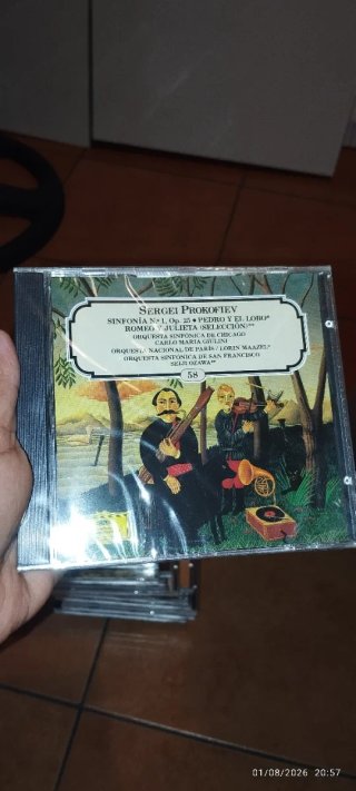 CD Johannes Brahms Sinfonía 1 Furtwängler