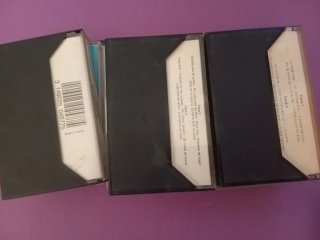 Lote Cintas Cassette: Románticos, Latino, J. Geils