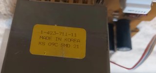 Placa Fuente chip ampli cadena Sony HCD-C50