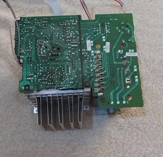 Placa Fuente chip ampli cadena Sony HCD-C50