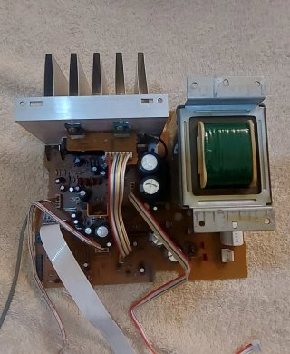 Placa Fuente chip ampli cadena Sony HCD-C50