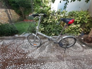 Bicicleta de paseo plegable