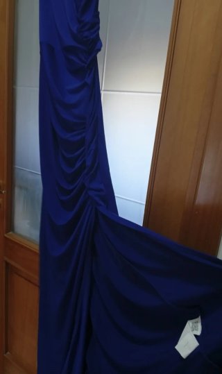 Vestito elegante donna blu