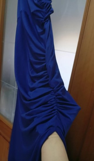 Vestito elegante donna blu