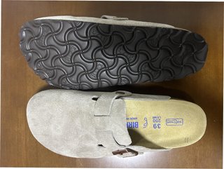 Birkenstock Boston BS Gris Talla 39