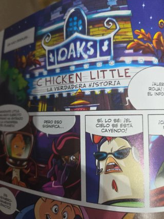 Libro Disney Chicken little