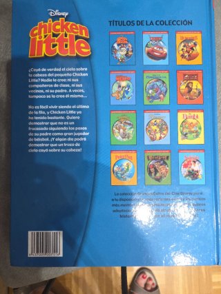 Libro Disney Chicken little