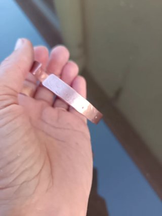 Pulsera de cobre artesanal
