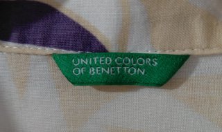 Camisa floral United Colors of Benetton