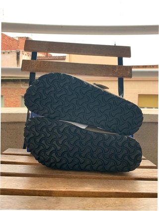 Birkenstock Boston BS Gris Talla 37