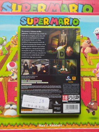 L.A. Noire Rockstar Games Xbox 360 versión 🇪🇦