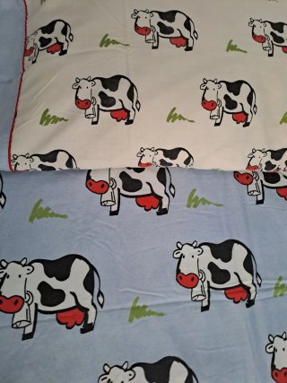 Funda Nórdica Infantil Vacas 90-105cm