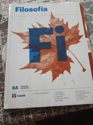 Libro Filosofía 1 Bachillerato
