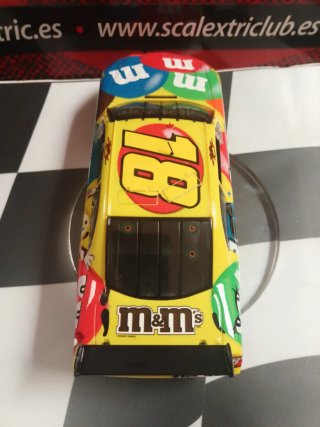 Coche Scalextric NASCAR M&M's no ofertas