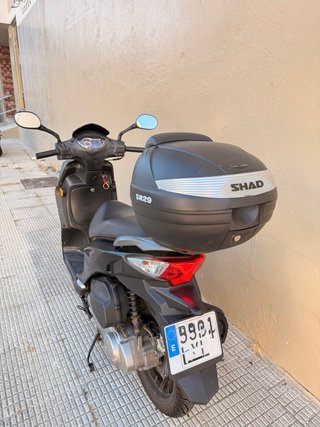 Sym Symphony 125 Scooter Negra