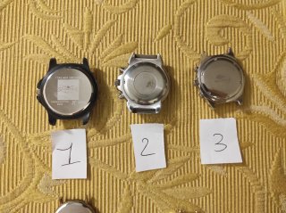 Lotto TRE: 5 orologi