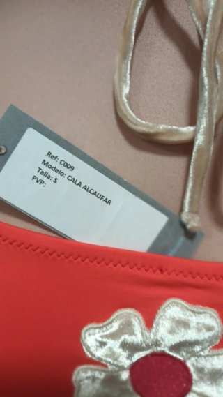 Bikini anaranjado Bini Blu by Menorca