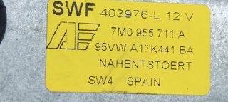 MOTOR LIMPIA TRASERO VOLKSWAGEN SHARAN (7M8) 1.9