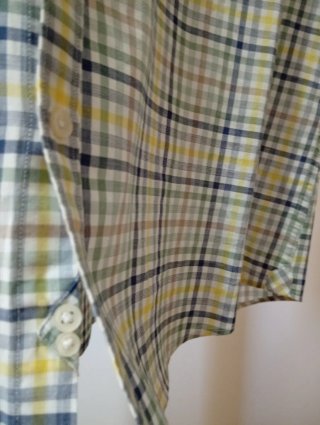 Camisa manga corta Dustin cuadros Talla 5 / XL