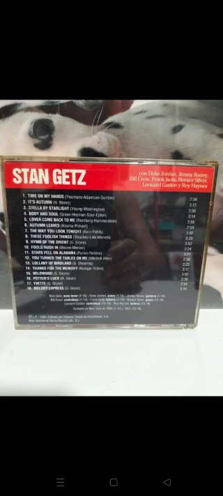 CD Stan Getz Jazz Blues